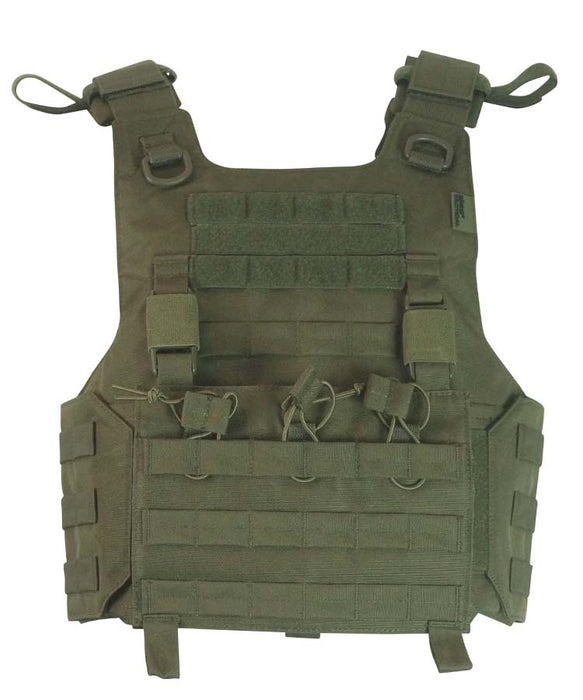 Kombat UK Raider Buckle-Tek Plate Carrier - Olive Green