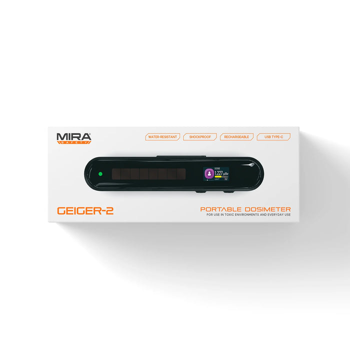 MIRA Safety Geiger-2 Dosimeter/Geiger Counter/Radiation Detector