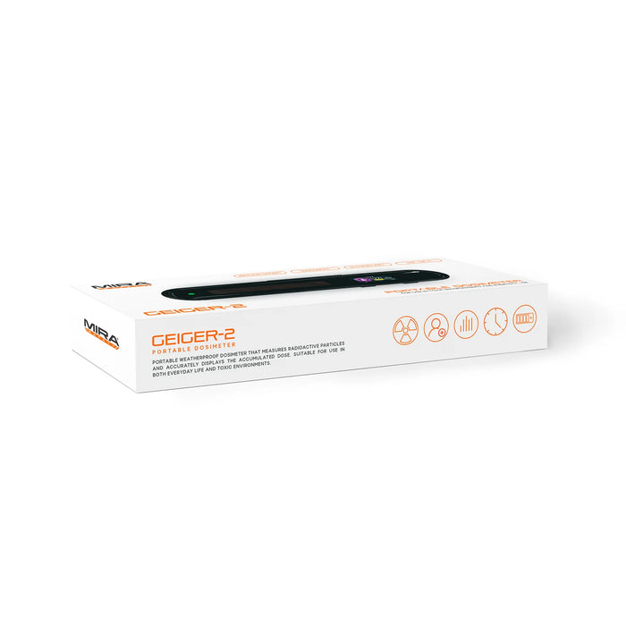MIRA Safety Geiger-2 Dosimeter/Geiger Counter/Radiation Detector