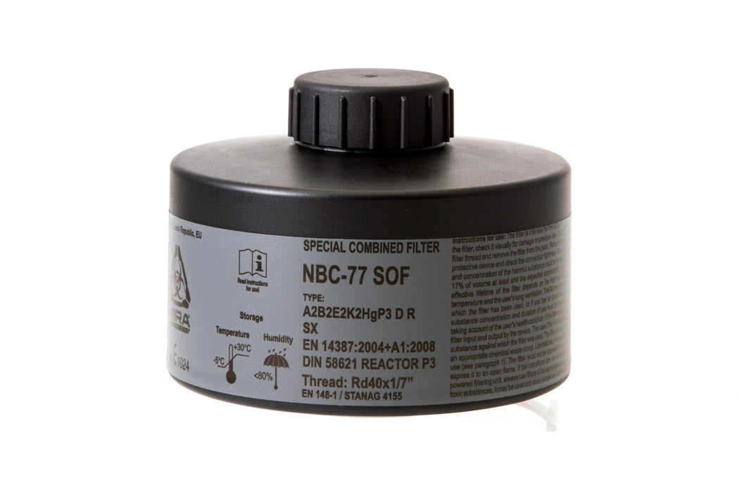 MIRA Safety CBRN Gas Mask Filter NBC-77